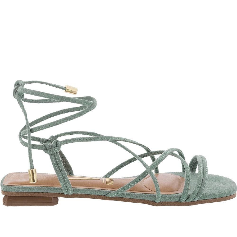 Sandalia rasteira vizzano amarracao feminina | Ponto