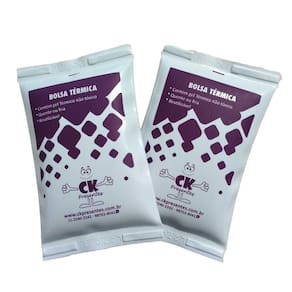 Gelo Gel Artificial Flexível Quente ou Frio Kit com 2 Unidades CK Presentes