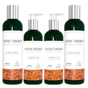 Grandha Touch Energy Com 2 Shampoo 2 Power Gel