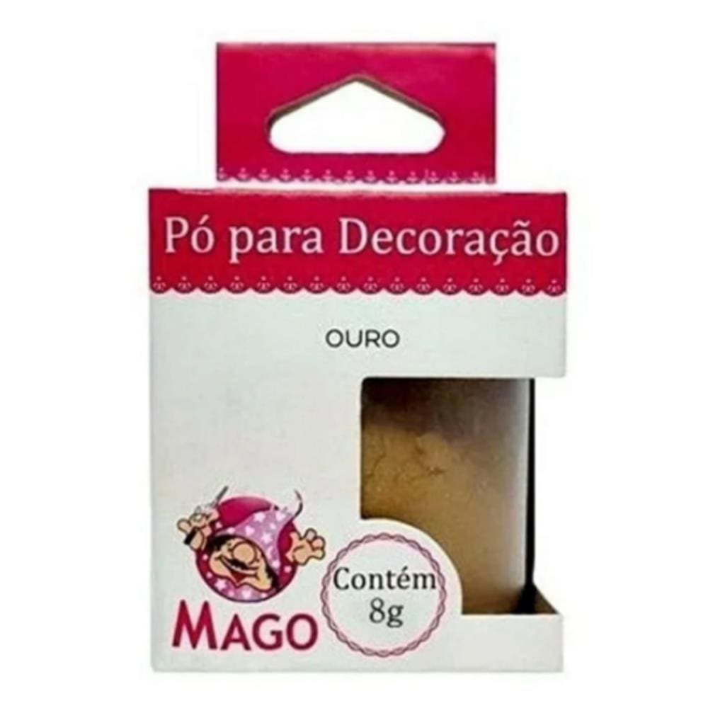 Pó Para Decoração Mago Ouro 8gr