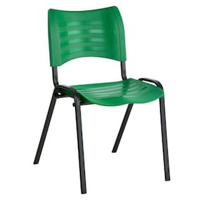 Cadeira Empilhável Iso Linha Polipropileno Iso Verde