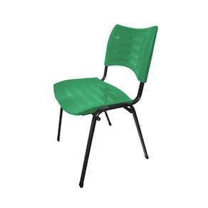 Cadeira Empilhável Iso Linha Polipropileno Iso Verde