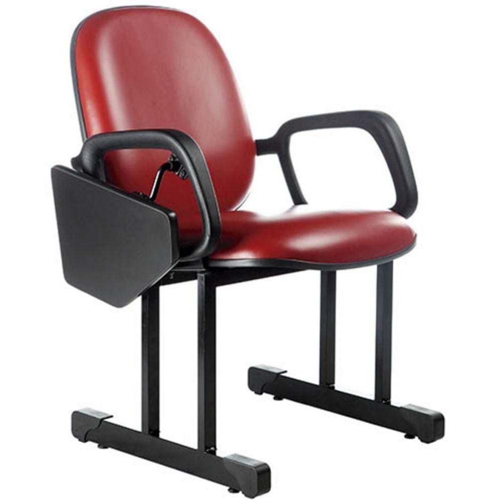 Cadeira Diretor Universitária Linha Auditório Vermelho
