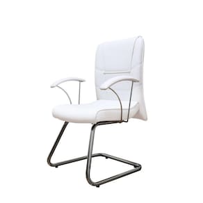 Cadeira Diretor Ergonômica Base Fixa Linha Vivara Branco