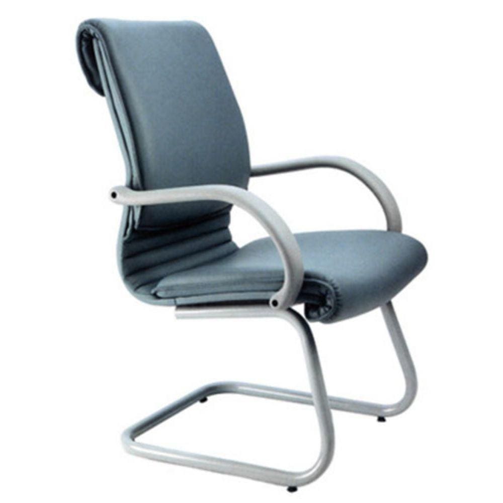 Cadeira Diretor Luxuosa com Braço Fixo Linha Chief Azul