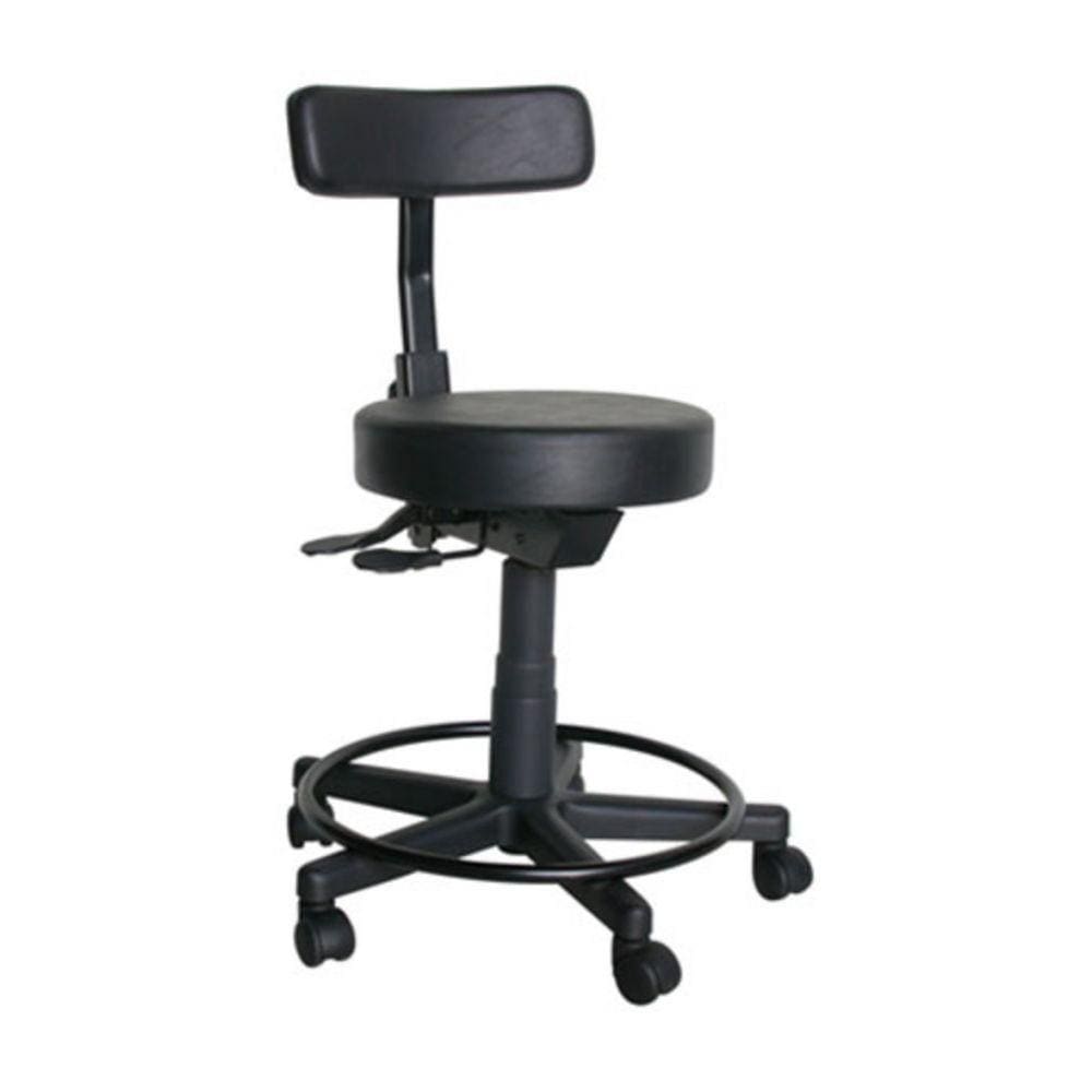 Cadeira Mocho Com Back System Linha Mocho Preto
