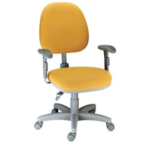 Cadeira Gerente Com Back System Confort Plus Amarelo