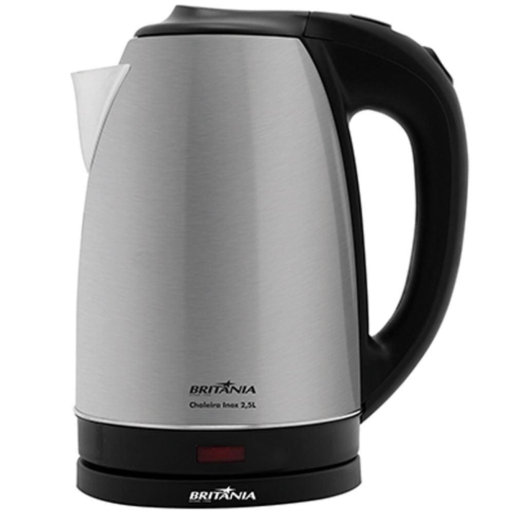 Chaleira Elétrica Britânia 2,5 Litros Inox 220V