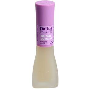 Esmalte De Tratamento Dailus Top Coat Fosco Vai Ou Matte