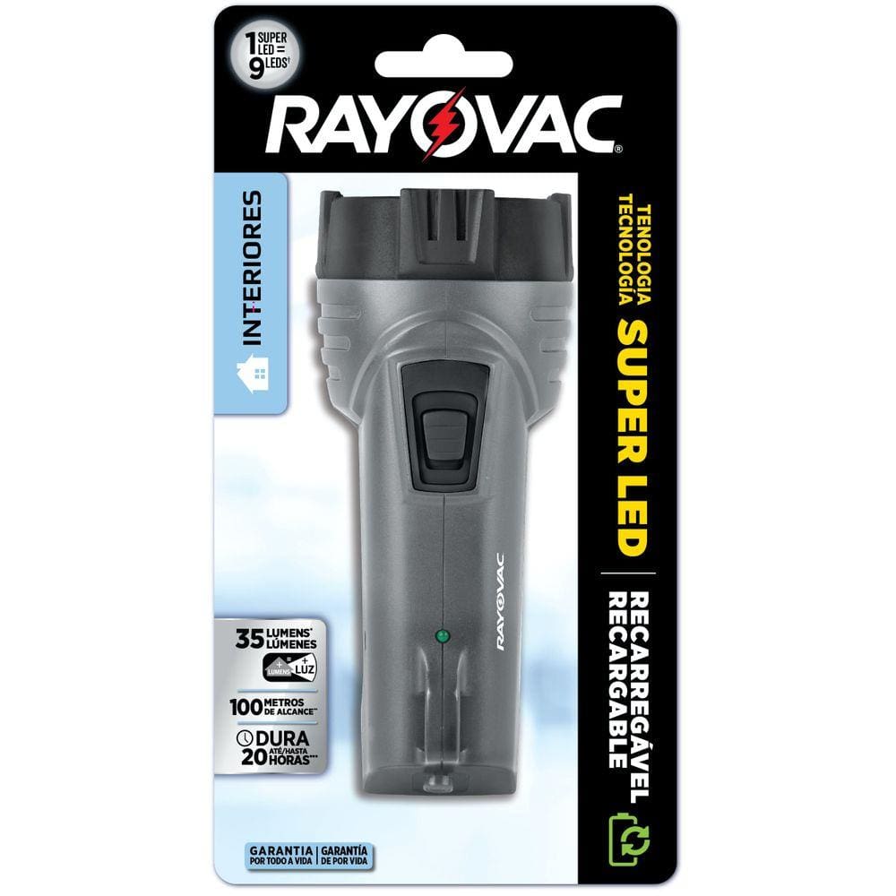 Lanterna Recarregavel Super LED Mini 35 lumens  Bivolt