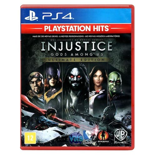 Imagem do produto Injustice Gods Among Us Ultimate Edition PS4 - Físico em Ponto Frio