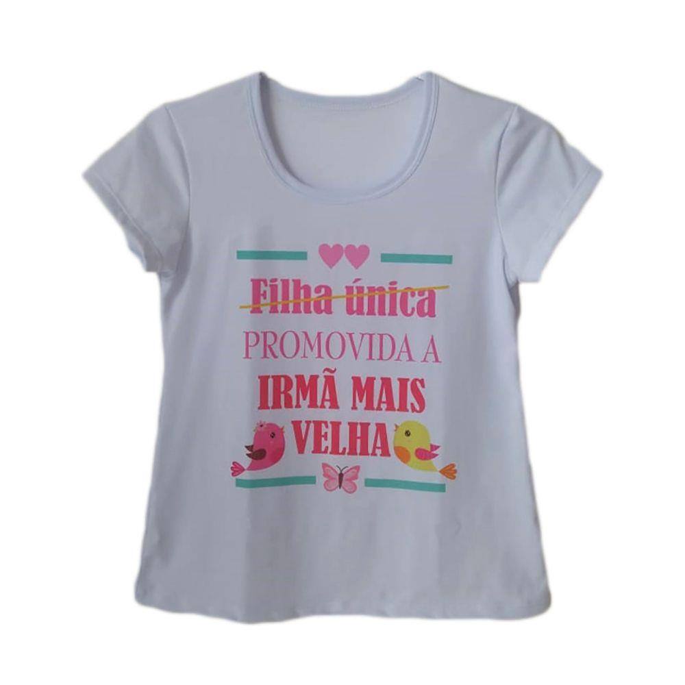 camiseta infantil feminina