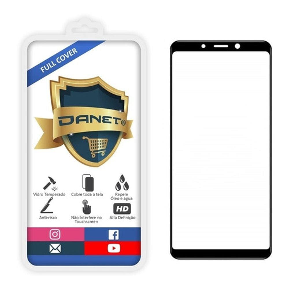 Película De Vidro 3d Full Galaxy A9 2018 Cobre Toda Tela 6.3