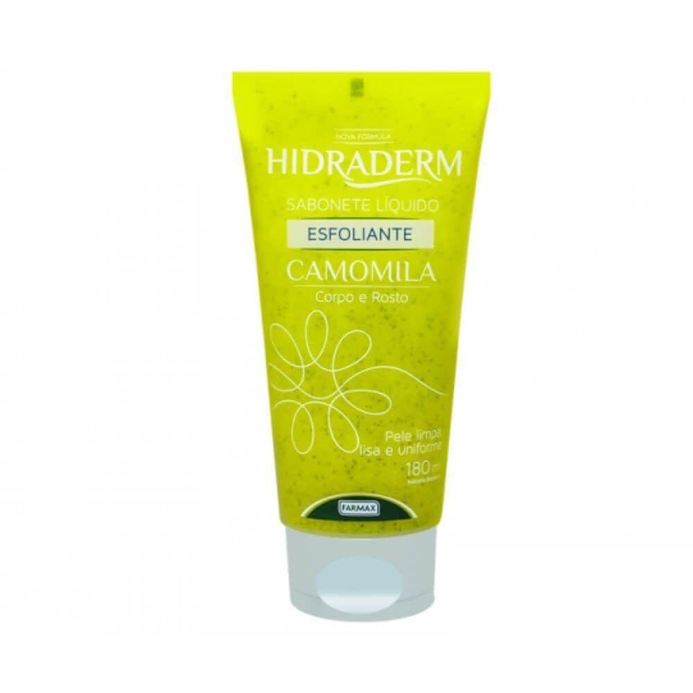 Farmax Hidraderm Sabonete Liquido Esfoliante Camomila 180ml