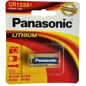 Kit 10 Baterias Cr123A 3V Panasonic Lithium