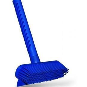 Maxi Rodo 15 Cm Azul Com Cabo 2 Em 1 Mxr15Az - Bralimpia