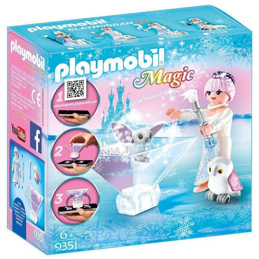 Playmobil Princesa Flor No Gelo 9351 1529 App Playmogram 3D