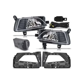 Kit Farol Milha Vw Virtus 2018 2018 Botão Modelo