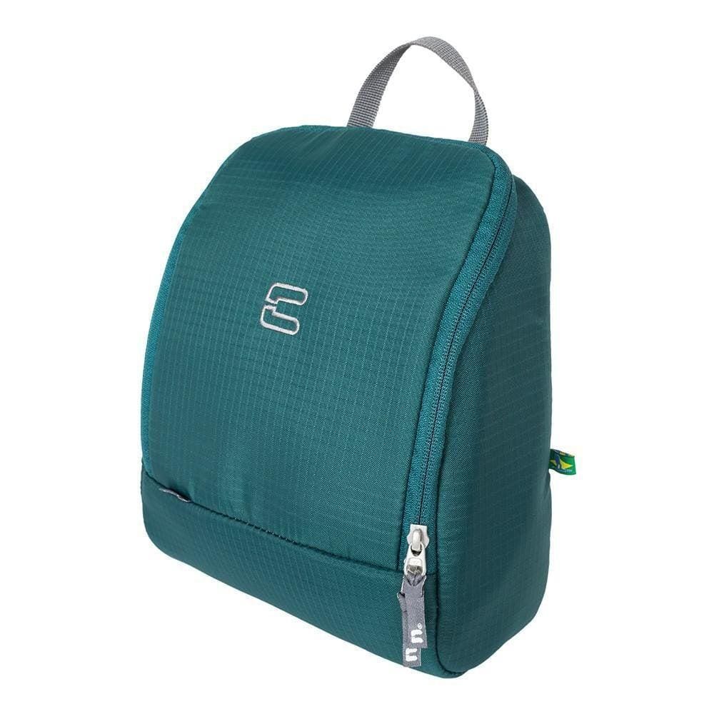 Necessaire Curtlo Travel Kit M Espelho 4L - Verde Petróleo