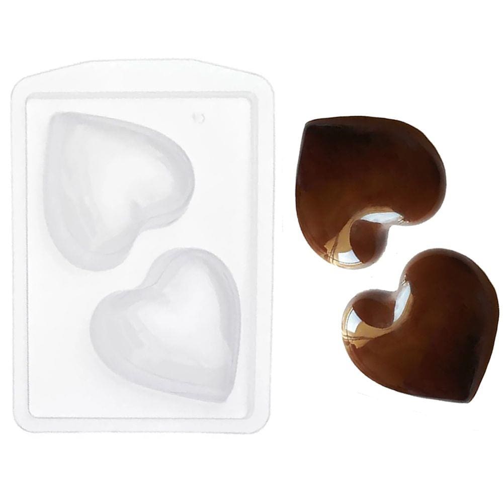 Forma de Silicone Coração - 250g
