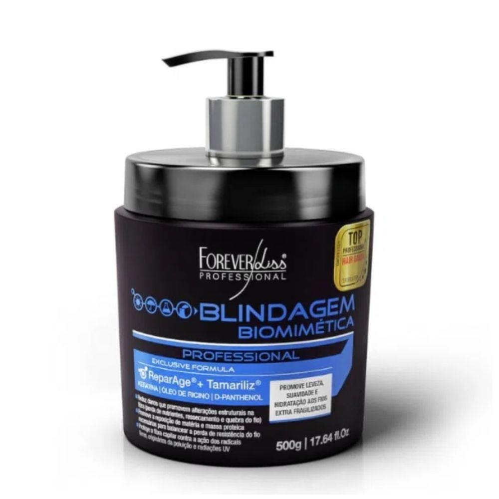 Blindagem Capilar Biomimetica Forever Liss Mascara 500G