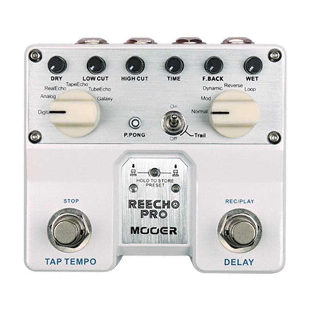 Pedal Mooer Twin Reecho Pro Delay Função Tdl1