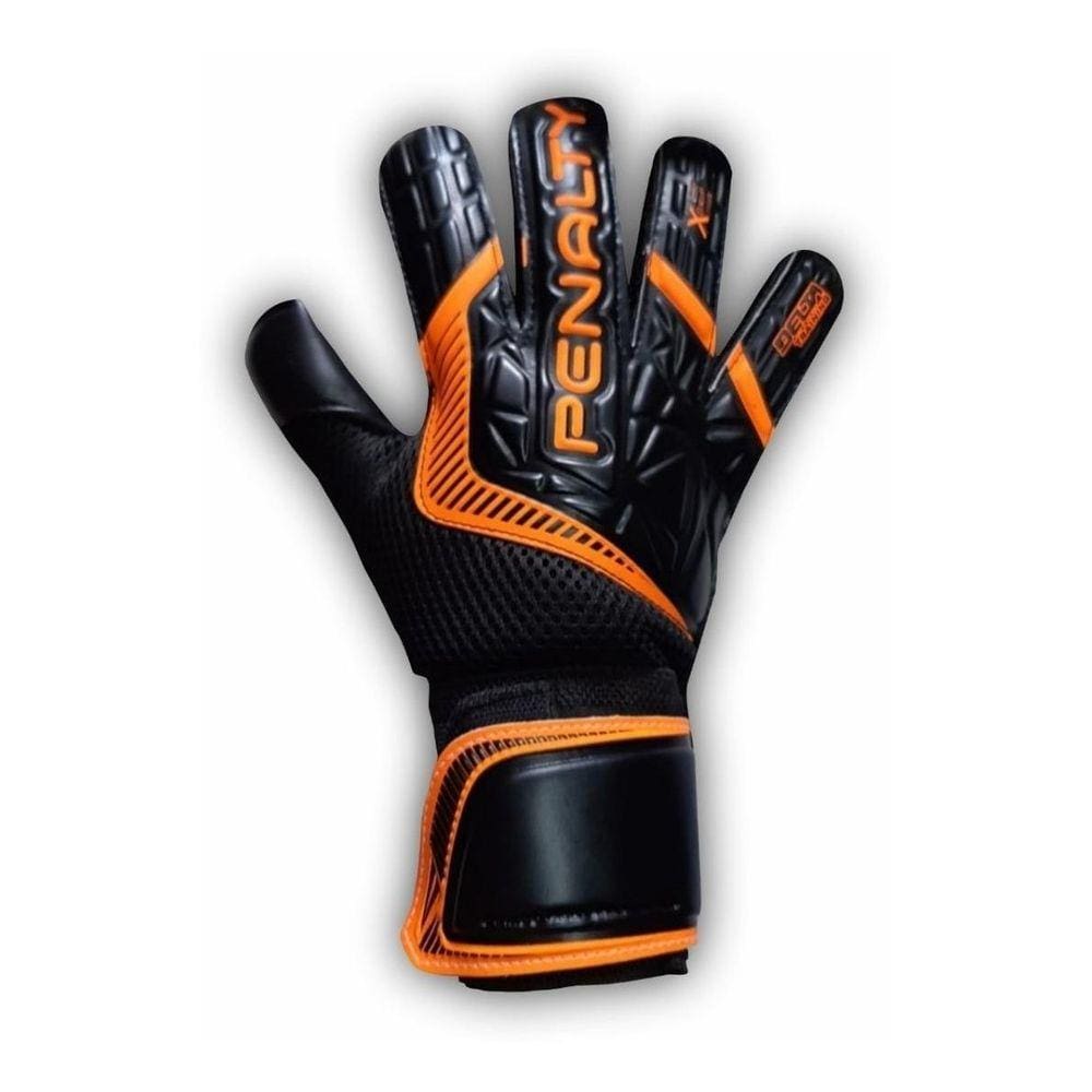 Luva Goleiro Penalty Delta Training Ad T10 Palma Preta Grip