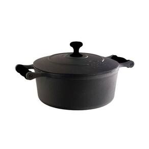 Caçarola Ferro Alça Silicone Preto Libaneza 6,4 lts 28cm