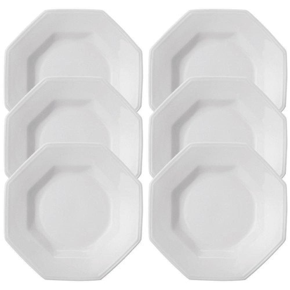 Conjunto de Pratos Fundos 06 Peças Prisma Schmidt