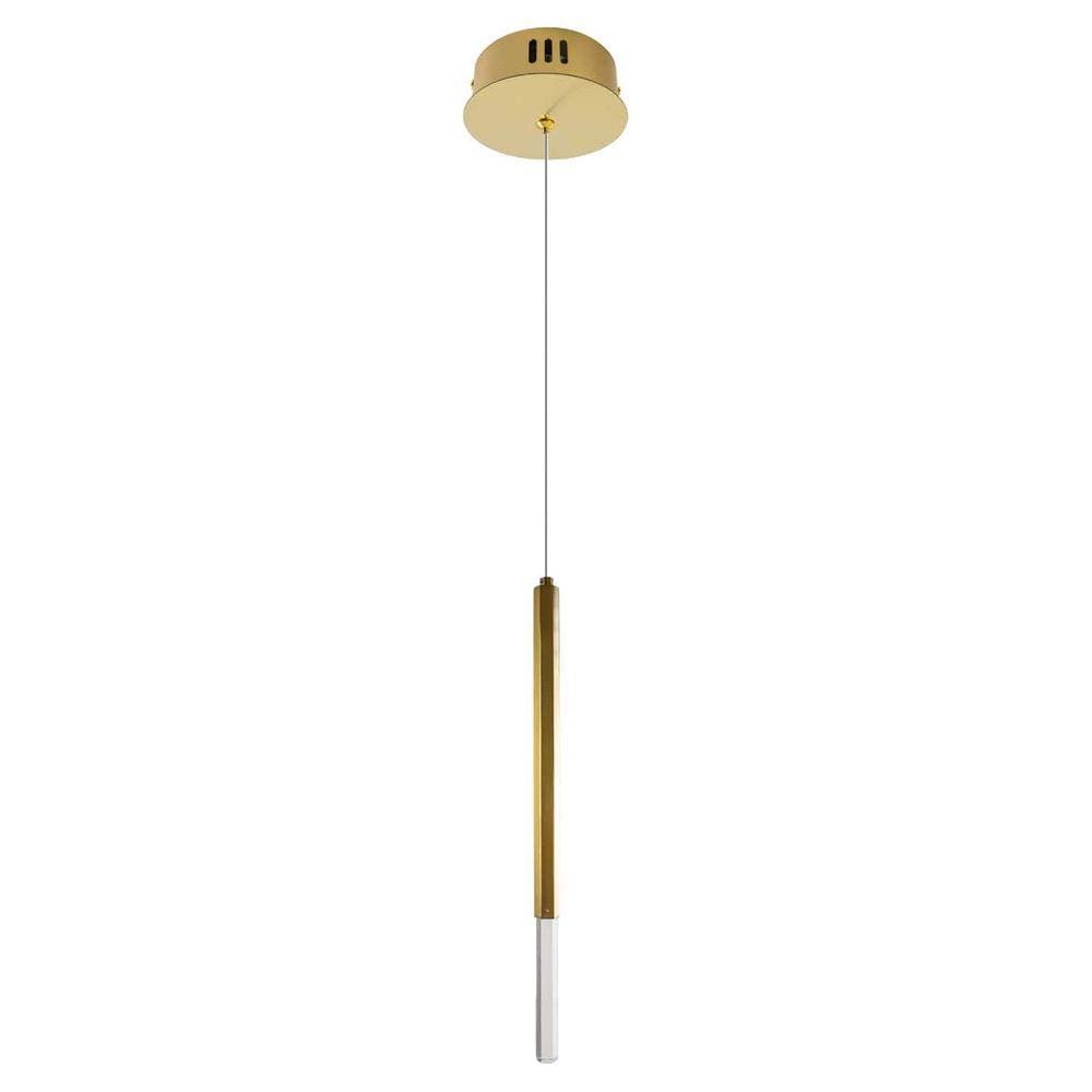 Pendente Petra LED 2W Cristal Bella Iluminação OC001S St1967