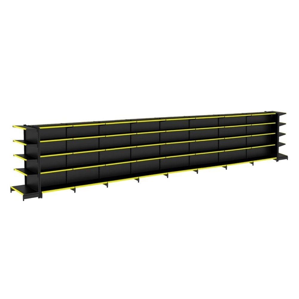 Gondola Centro 170 Amapa Flex Kit 8 Metros 2 Ponta Preto