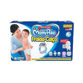 Fralda Descartável Mamypoko Calça Hiper Extra Grande - 4 Pacotes com 42 Tiras