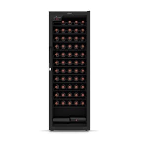 Adega Expositora de Vinhos Porta de Vidro 59 Garrafas 209 Litros Ngv200 - Venax 220v