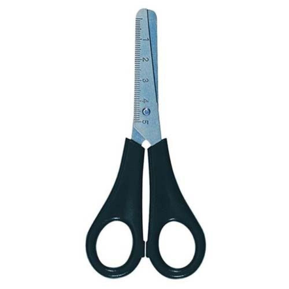Tesoura Escolar Inox 130mm Cabo Preto 4123