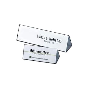 Letreiro De Mesa Para Eventos - Tam 210x63mm - 50 Unds