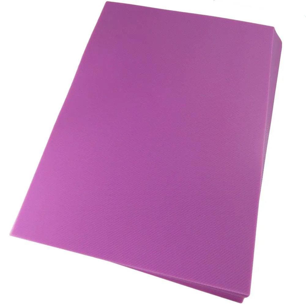 Capa para encadernação Ofício Rosa PP Line 0,30mm 100un