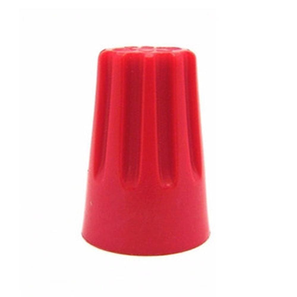 Terminal Conector Torção 2X6,0Mm² Vermelho 50Peças Decorlux