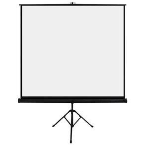 Tela de Projeção Retrátil 97 - 180 x 180cm - com Tripé - Multilaser AC354