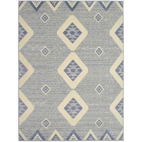 Tapete Para Sala Lyre Azul Claro 3,00x4,00 São Carlos