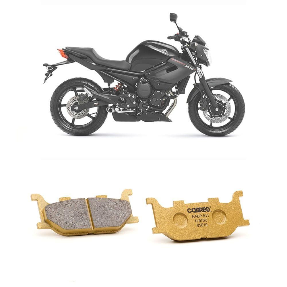 Pastilha Freio Diant Cobreq N-970C Yamaha XJ6-N600 2009-2012