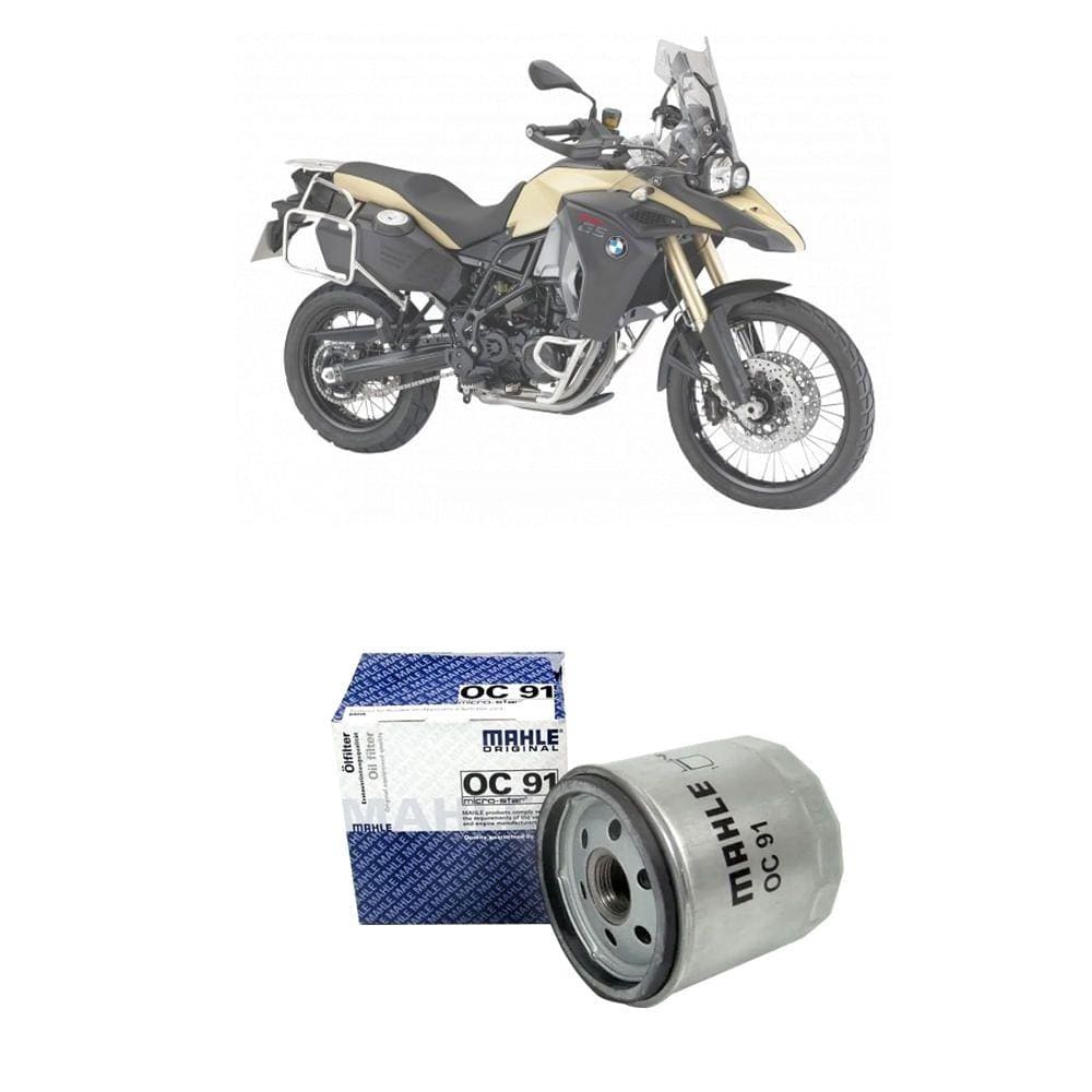 Filtro de óleo Metal Leve OC91 BMW F800 GS 2014-2020