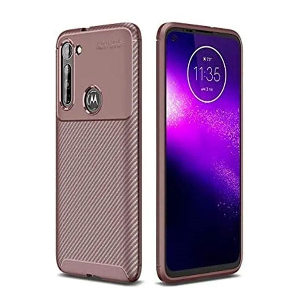 Capa Capinha Motorola Moto G8 Power Fibra De Carbono