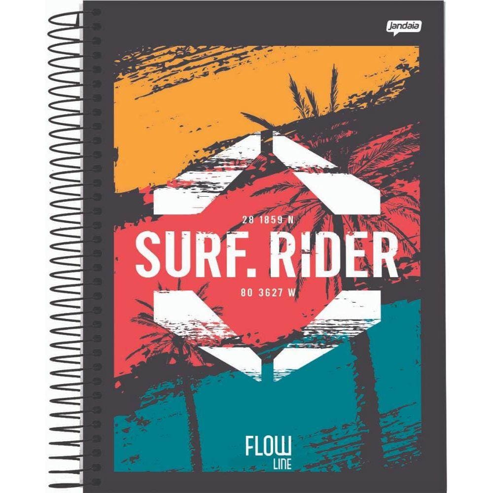Caderno C/D 01 Materia Flow 80 Folhas Jandaia