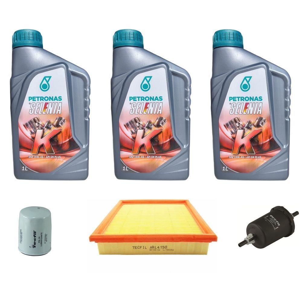 Kit Troca De Óleo Fiat Palio / Siena / Strada - Selenia K