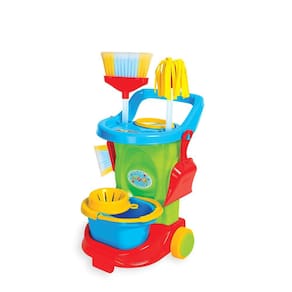 Carrinho De Limpeza Infantil Maral Cleaning Trolley Colorido 1098