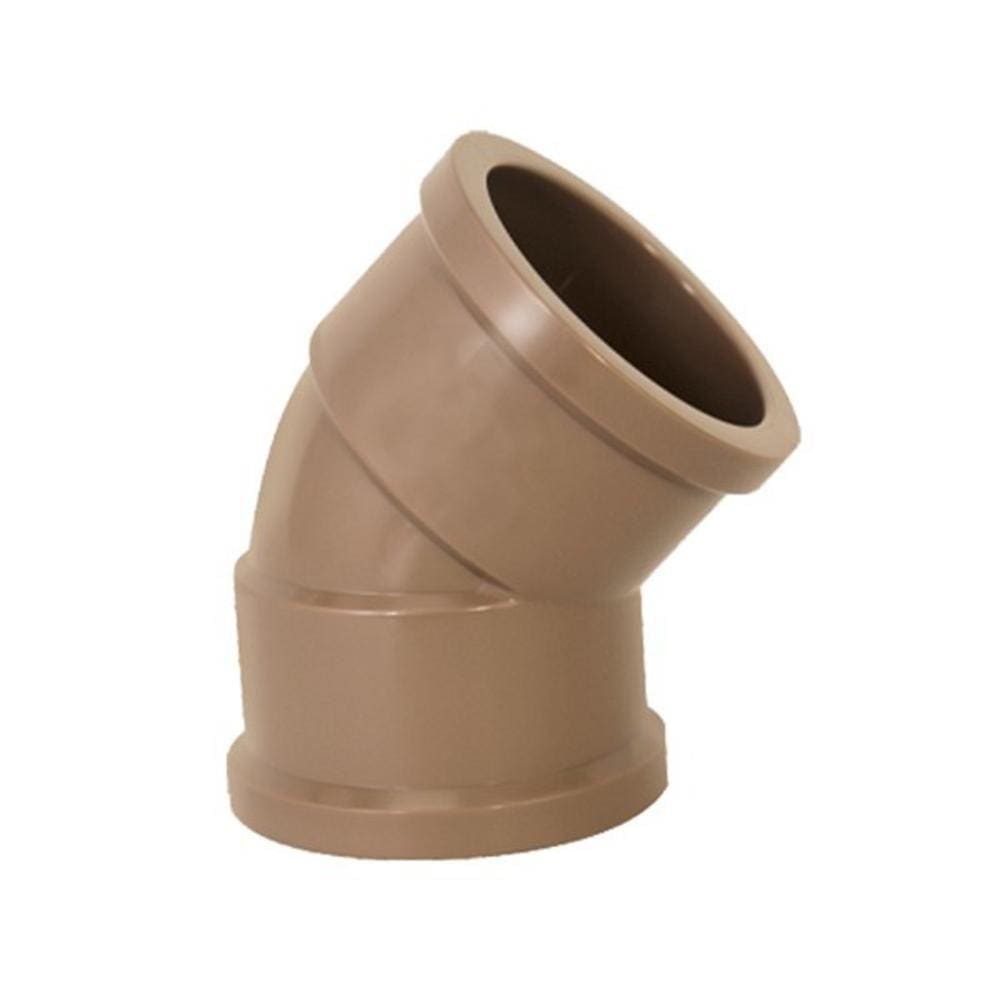 Joelho 45° Soldável Água Fria marrom 75"