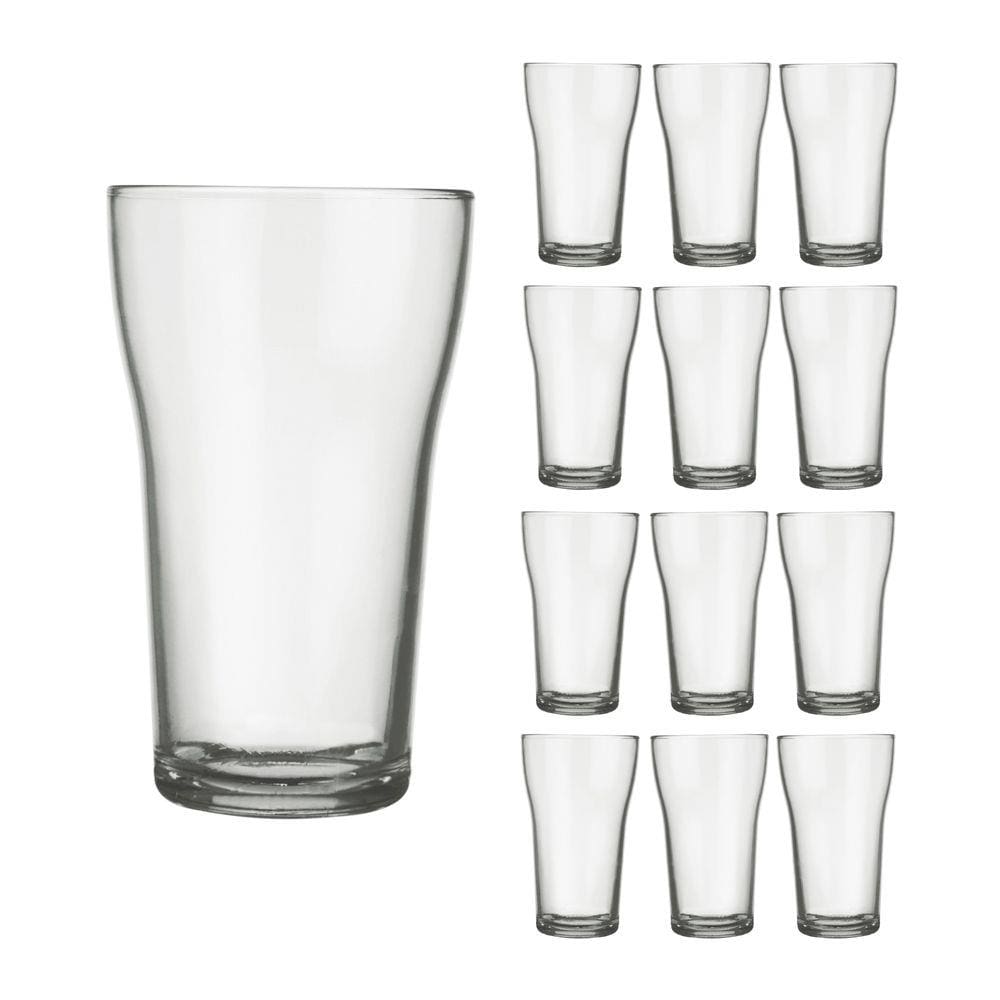 Jogo 12 Copo 200ml Boteco Cerveja Bar Restaurante Chop Nadir