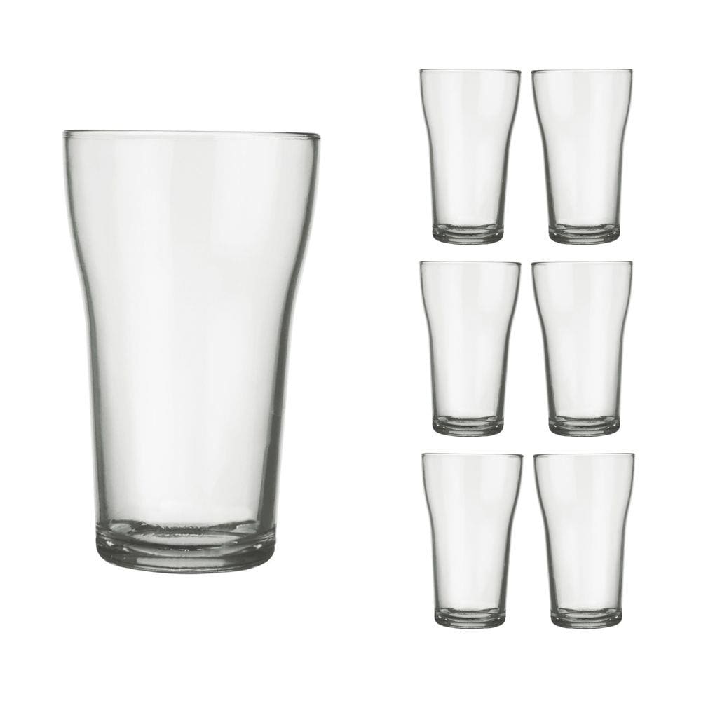 Jogo 6 Copo 200ml Boteco Cerveja Bar Restaurante Chopp Nadir