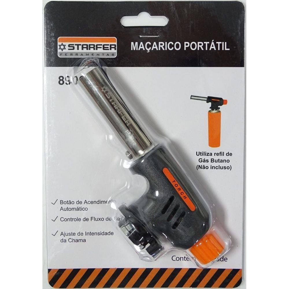 Maçarico Culinário Regulável Portátil - Starfer