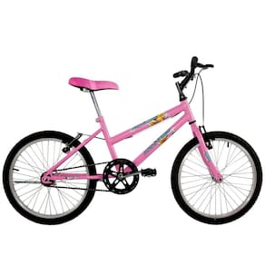 Bicicleta Feminina Aro 20 Milla Rosa Dalannio Bike